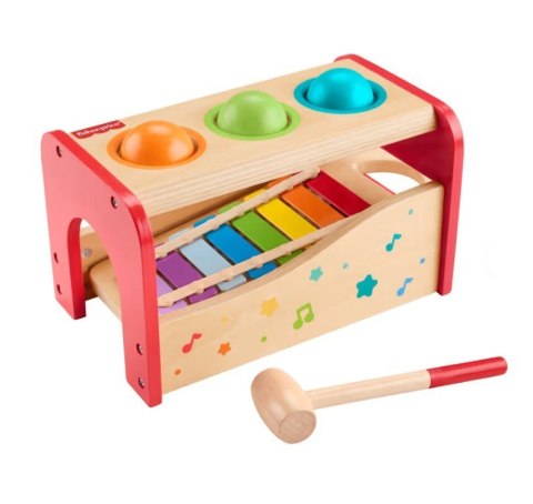 Wood Zabawka muzyczna Cymbałki Drewno Fisher Price