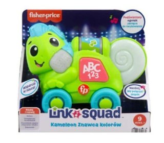 Zabawka interaktywna Link Squad Kameleon znawca kolorów Fisher Price