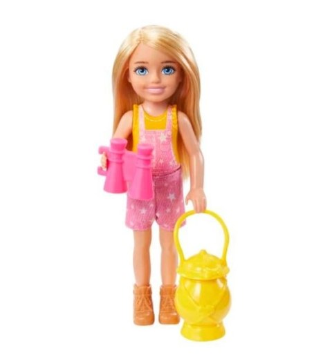 Zestaw Barbie Kemping Chelsea Lalka + śpiwór Mattel Zestaw Barbie Kemping Chelsea Lalka + śpiwór Mattel