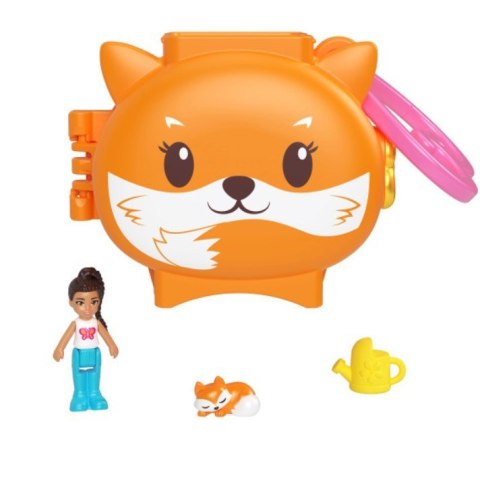Zestaw z figurkami Polly Pocket Lalka + szop Mattel Zestaw z figurkami Polly Pocket Lalka + szop Mattel
