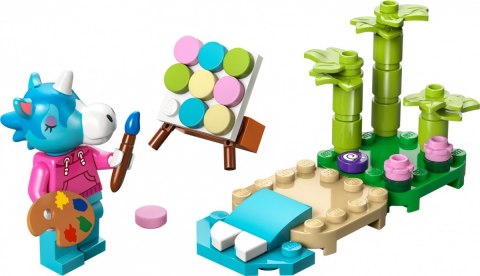 Klocki Animal Crossing 30703 Julian i plażowy obraz LEGO Klocki Animal Crossing 30703 Julian i plażowy obraz LEGO
