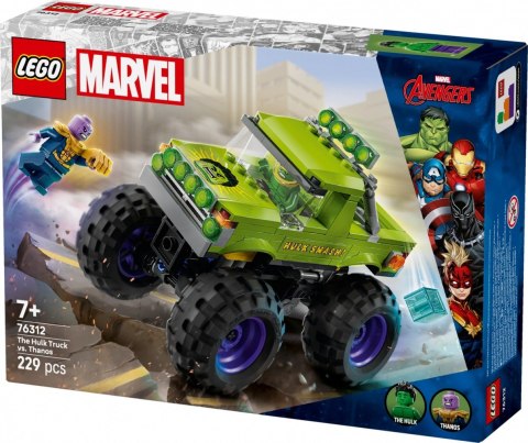 Klocki Super Heroes 76312 Monster truck Hulka kontra Thanos LEGO Klocki Super Heroes 76312 Monster truck Hulka kontra Thanos LEGO