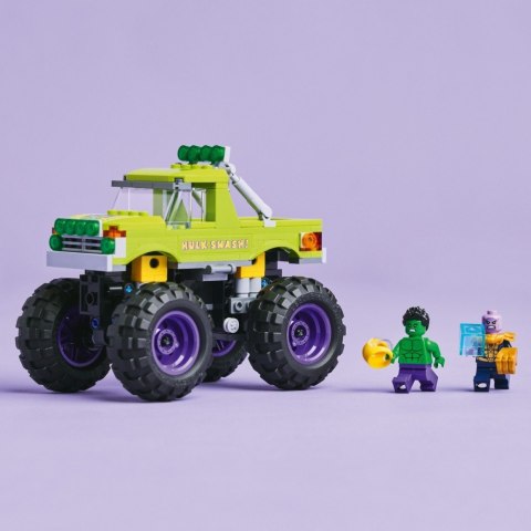 Klocki Super Heroes 76312 Monster truck Hulka kontra Thanos LEGO Klocki Super Heroes 76312 Monster truck Hulka kontra Thanos LEGO