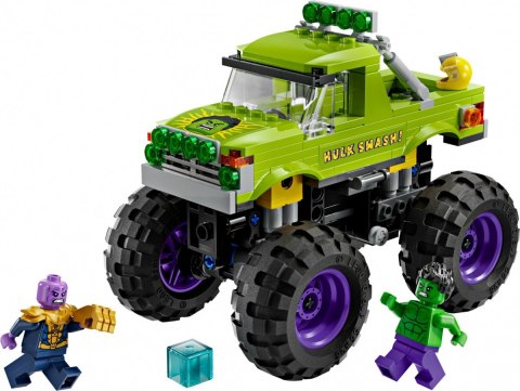 Klocki Super Heroes 76312 Monster truck Hulka kontra Thanos LEGO Klocki Super Heroes 76312 Monster truck Hulka kontra Thanos LEGO
