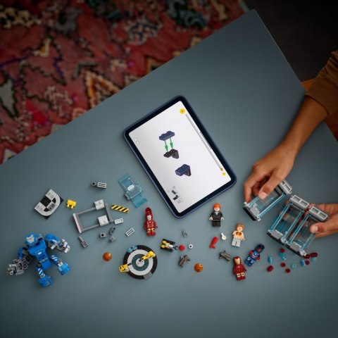 Klocki Super Heroes 76315 Laboratorium Iron Mana: Zbrojownia LEGO Klocki Super Heroes 76315 Laboratorium Iron Mana: Zbrojownia LEGO