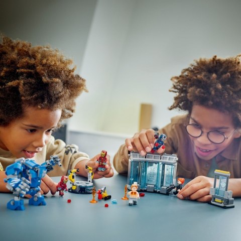 Klocki Super Heroes 76315 Laboratorium Iron Mana: Zbrojownia LEGO Klocki Super Heroes 76315 Laboratorium Iron Mana: Zbrojownia LEGO