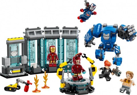 Klocki Super Heroes 76315 Laboratorium Iron Mana: Zbrojownia LEGO Klocki Super Heroes 76315 Laboratorium Iron Mana: Zbrojownia LEGO