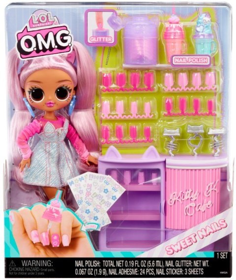 Lalka L.O.L. Surprise OMG Sweet Nails Kitty K Cafe MGA