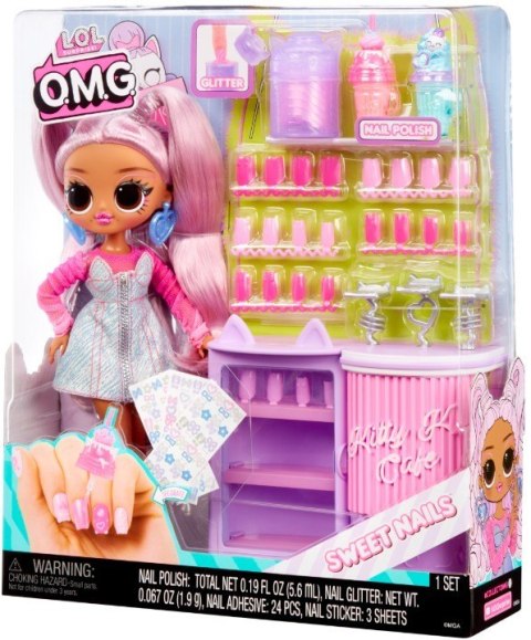 Lalka L.O.L. Surprise OMG Sweet Nails Kitty K Cafe MGA Lalka L.O.L. Surprise OMG Sweet Nails Kitty K Cafe MGA