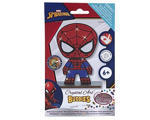 Mozaika diamentowa Crystal Art Buddies Figurka 2D Spider Man Epee Mozaika diamentowa Crystal Art Buddies Figurka 2D Spider Man Epee