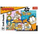Puzzle 100 elementów Leniwy Garfield Trefl