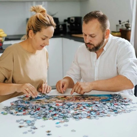 Puzzle 1000 elementów 40-lecie Paper Art Dolina Trefl Puzzle 1000 elementów 40-lecie Paper Art Dolina Trefl