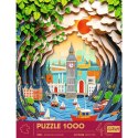 Puzzle 1000 elementów 40-lecie Paper Art Londyn Trefl