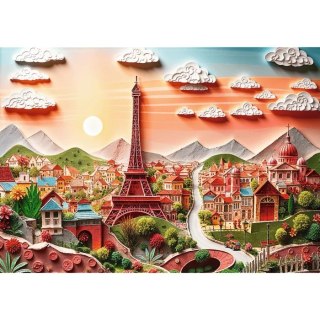 Puzzle 1000 elementów 40-lecie Paper Art Paryż Trefl
