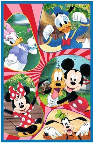 Puzzle 3x80 elementów Ekipa Myszki Miki Trefl