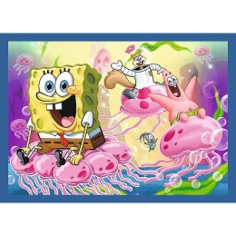 Puzzle 4w1 Spongebob Trefl