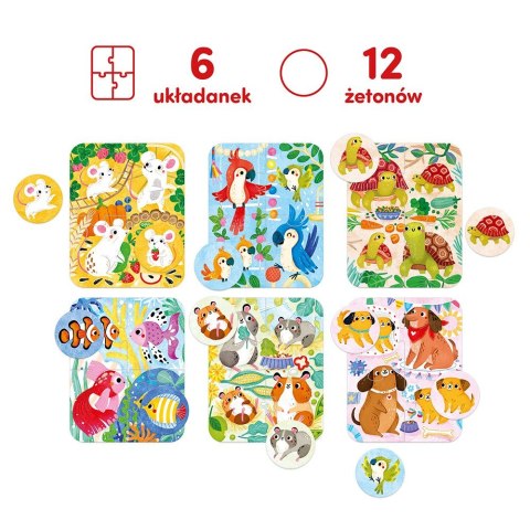 Puzzle Myszka i przyjaciele CzuCzu Puzzle Myszka i przyjaciele CzuCzu