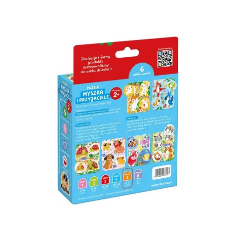 Puzzle Myszka i przyjaciele CzuCzu Puzzle Myszka i przyjaciele CzuCzu