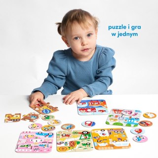 Puzzle Pojazdy małe i duże CzuCzu