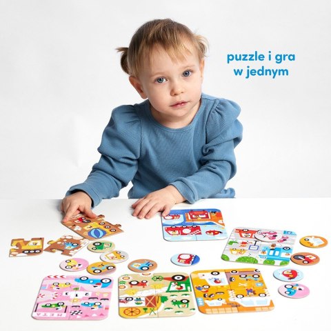 Puzzle Pojazdy małe i duże CzuCzu