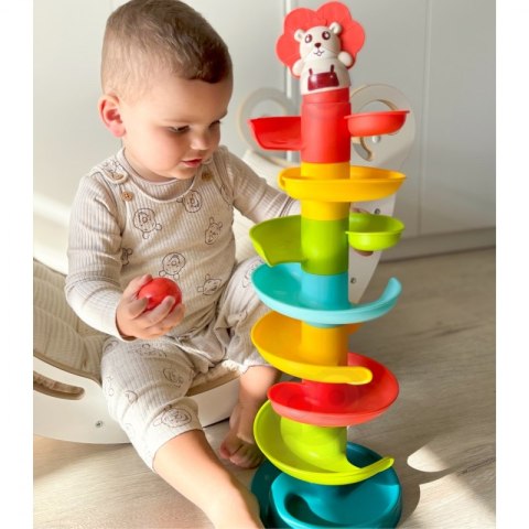 WOOPIE BABY Kulodrom Tor Kulkowy Zestaw Spirala + 6 Kulek Woopie Baby WOOPIE BABY Kulodrom Tor Kulkowy Zestaw Spirala + 6 Kulek Woopie Baby