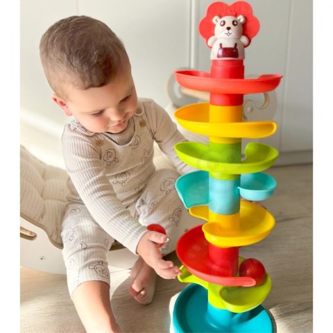 WOOPIE BABY Kulodrom Tor Kulkowy Zestaw Spirala + 6 Kulek Woopie Baby WOOPIE BABY Kulodrom Tor Kulkowy Zestaw Spirala + 6 Kulek Woopie Baby