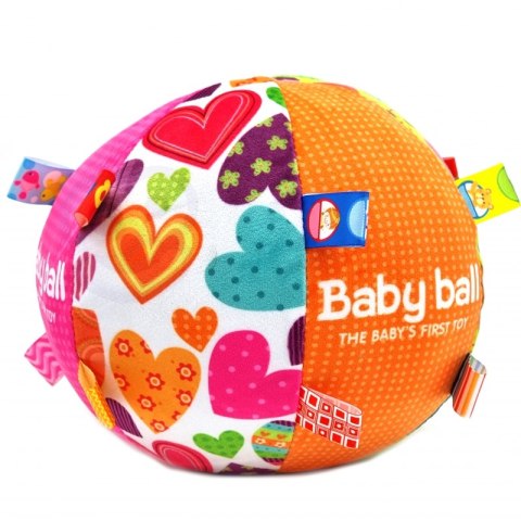 WOOPIE BABY Miękka Sensoryczna Piłka Pani Metka z Wszywkami dla Malucha + Dźwięk Woopie Baby