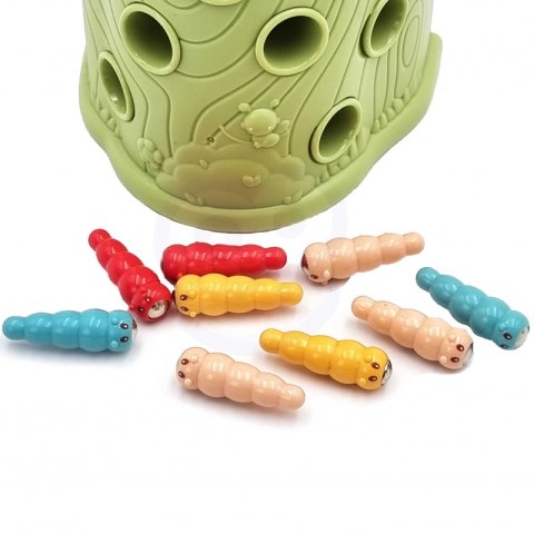 WOOPIE Gra Zręcznościowa Złap Robaka + 2 Dziecioły Woopie WOOPIE Gra Zręcznościowa Złap Robaka + 2 Dziecioły Woopie