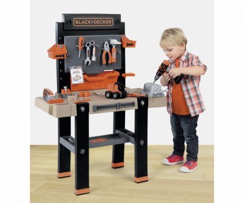 Warsztat Black + Decker Bricolo Ultimate Smoby Warsztat Black + Decker Bricolo Ultimate Smoby