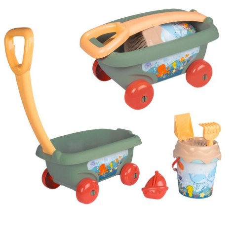 Wózek z akcesoriami do piasku Life Smoby Wózek z akcesoriami do piasku Life Smoby