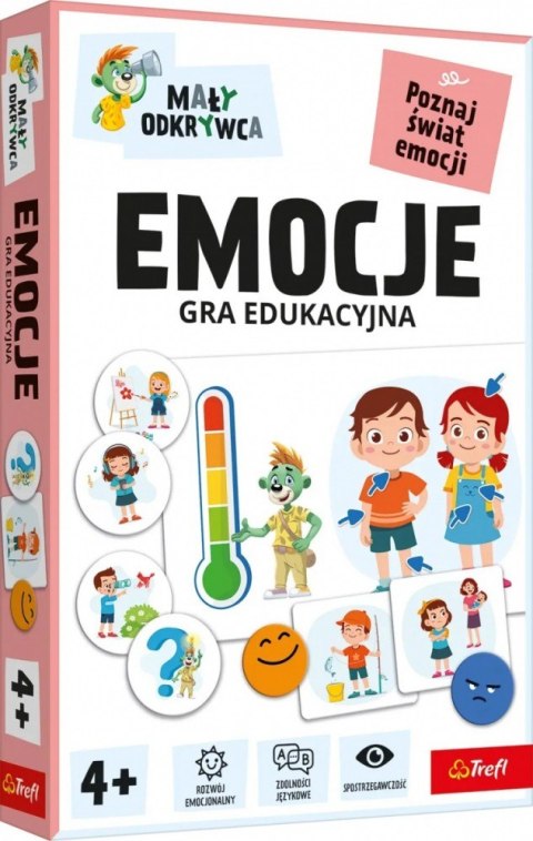 Gra Emocje Mały Odkrywca Trefl Gra Emocje Mały Odkrywca Trefl