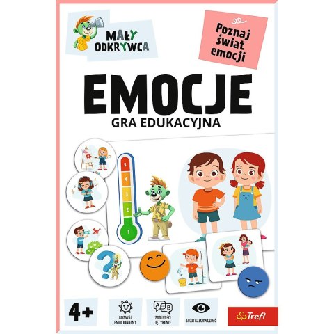 Gra Emocje Mały Odkrywca Trefl Gra Emocje Mały Odkrywca Trefl