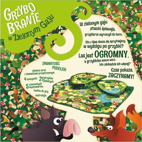 Gra Grzybobranie w Zielonym Gaju Trefl Gra Grzybobranie w Zielonym Gaju Trefl