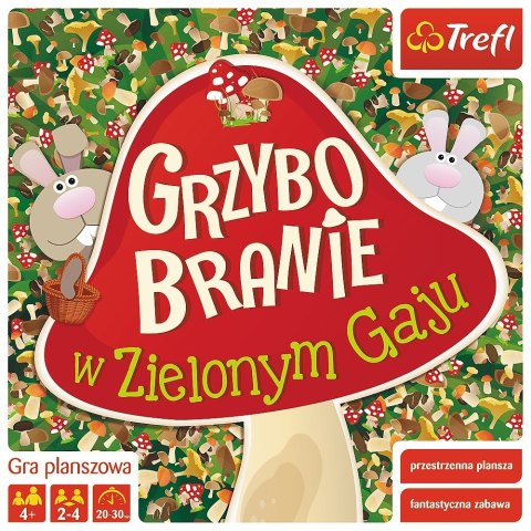 Gra Grzybobranie w Zielonym Gaju Trefl Gra Grzybobranie w Zielonym Gaju Trefl
