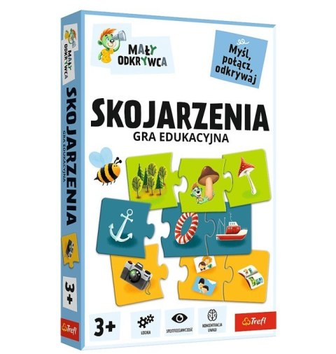 Gra Skojarzenia Mały Odkrywca Trefl Gra Skojarzenia Mały Odkrywca Trefl