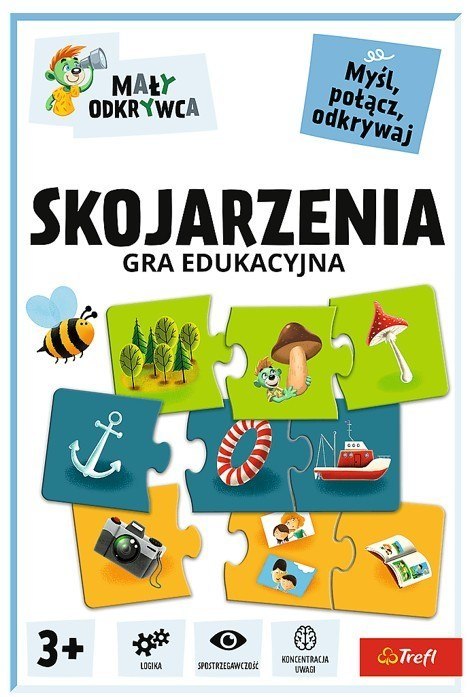 Gra Skojarzenia Mały Odkrywca Trefl Gra Skojarzenia Mały Odkrywca Trefl