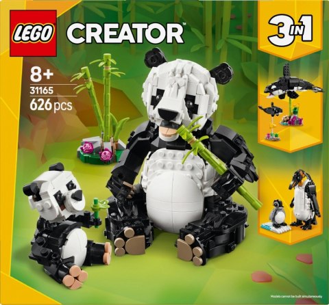 Klocki Creator 31165 Dzikie zwierzęta: rodzina pand LEGO Klocki Creator 31165 Dzikie zwierzęta: rodzina pand LEGO