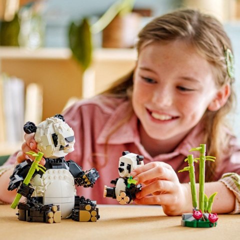 Klocki Creator 31165 Dzikie zwierzęta: rodzina pand LEGO Klocki Creator 31165 Dzikie zwierzęta: rodzina pand LEGO