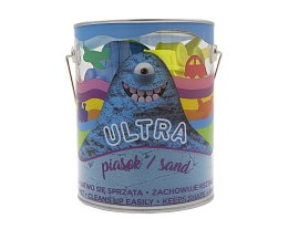 Piasek UltraPiasek puszka 900g 4 duże foremki 2 narzędzia niebieski Pojazdy Epee