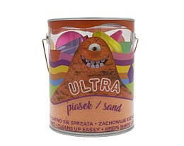 Piasek UltraPiasek puszka 900g 4 duże foremki 2 narzędzia pomarańczowy Muffinki Epee