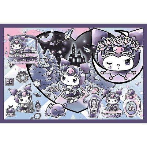 Puzzle 2x200 elementów Kuromi psoty Hello Kitty Trefl Puzzle 2x200 elementów Kuromi psoty Hello Kitty Trefl