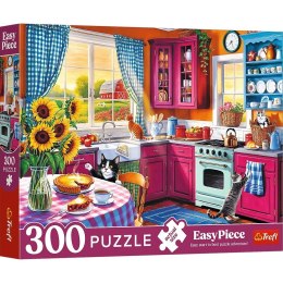 Puzzle 300 elementów EasyPiece Poranek w kuchni Trefl