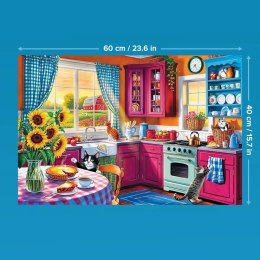 Puzzle 300 elementów EasyPiece Poranek w kuchni Trefl