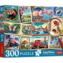 Puzzle 300 elementów EasyPiece Znaczki pocztowe Trefl