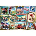 Puzzle 300 elementów EasyPiece Znaczki pocztowe Trefl