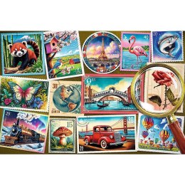 Puzzle 300 elementów EasyPiece Znaczki pocztowe Trefl