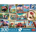 Puzzle 300 elementów EasyPiece Znaczki pocztowe Trefl