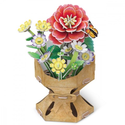 Puzzle 3D Bukiet kwiatów - Kamelie Cubic Fun Puzzle 3D Bukiet kwiatów - Kamelie Cubic Fun