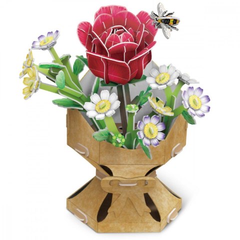 Puzzle 3D Bukiet kwiatów - Róże Cubic Fun Puzzle 3D Bukiet kwiatów - Róże Cubic Fun
