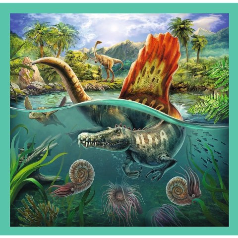 Puzzle 3w1 - Niezwykły świat dinozaurów Trefl Puzzle 3w1 - Niezwykły świat dinozaurów Trefl